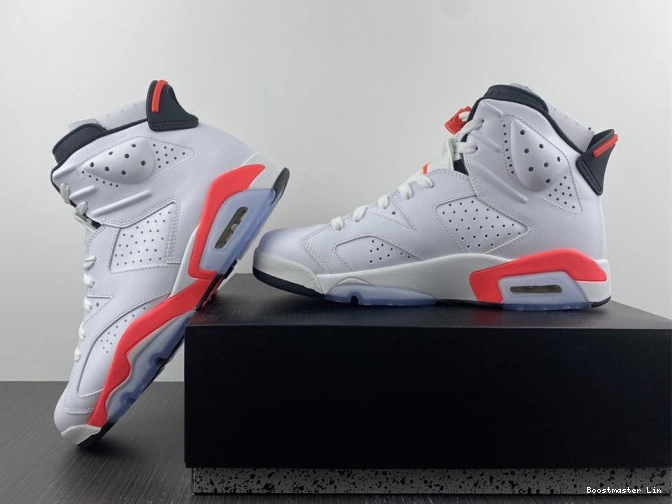 Bmlin (2014) 384664-123 Retro Infrared Jordan White 6 0707